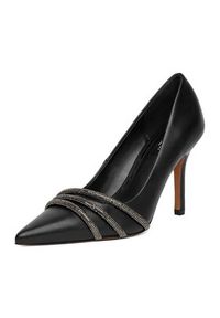 Nine West Szpilki CEO-MARIAM-01 Czarny. Kolor: czarny. Materiał: syntetyk, materiał. Obcas: na szpilce