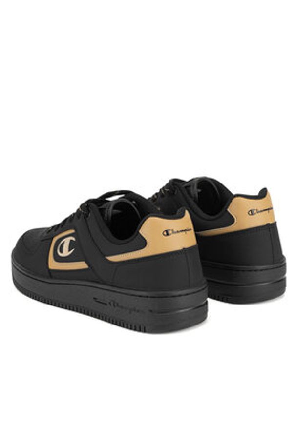 Champion Sneakersy FOUL PLAY FW LOW S22334-KK009 Czarny. Kolor: czarny. Materiał: materiał