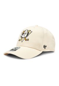 47 Brand Czapka z daszkiem NHL Anaheim Ducks '47 MVP SNAPBACK H-MVPSP25WBP-NTB Beżowy. Kolor: beżowy. Materiał: materiał #1