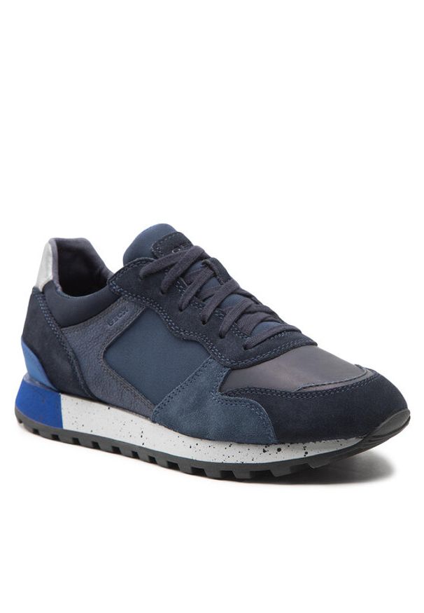 Sneakersy Geox. Kolor: niebieski