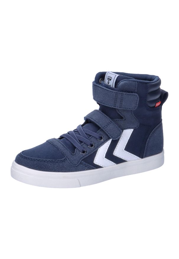Sneakersy dla dzieci Hummel Slimmer Stadil High. Okazja: na co dzień. Kolor: niebieski