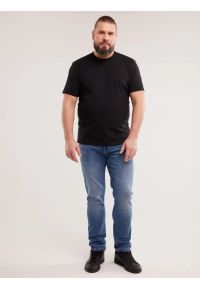 Big-Star - Jeansy męskie dopasowane niebieskie Ronan 397. Kolor: niebieski. Styl: elegancki, klasyczny, sportowy #5