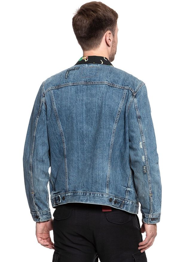 Levi's® - KURTKA JEANSOWA LEVI'S Trucker Jeans Hulahula 723340278. Materiał: jeans