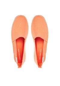 Calvin Klein Jeans Espadryle Platform Espadrille Ml Cs YW0YW01871 Pomarańczowy. Kolor: pomarańczowy. Materiał: materiał. Obcas: na platformie