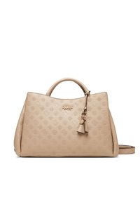 Guess Torebka Phoebe HWPD96 65070 Beżowy. Kolor: beżowy. Materiał: skórzane