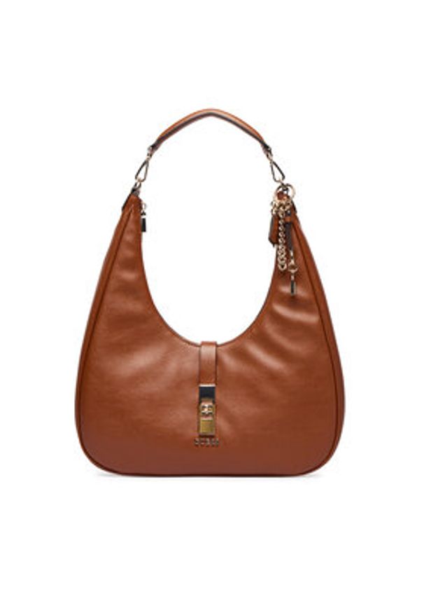 Guess Torebka Brooke HWBG98 97020 Brązowy. Kolor: brązowy. Materiał: skórzane