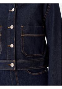 Morgan Kurtka jeansowa 252-GADZA Granatowy Relaxed Fit. Kolor: niebieski. Materiał: syntetyk