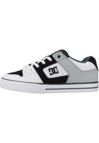 DC Shoes - Tenisówki Dc Model Pure M Shoe Kolor Zielony. Kolor: zielony. Materiał: syntetyk, tkanina, skóra