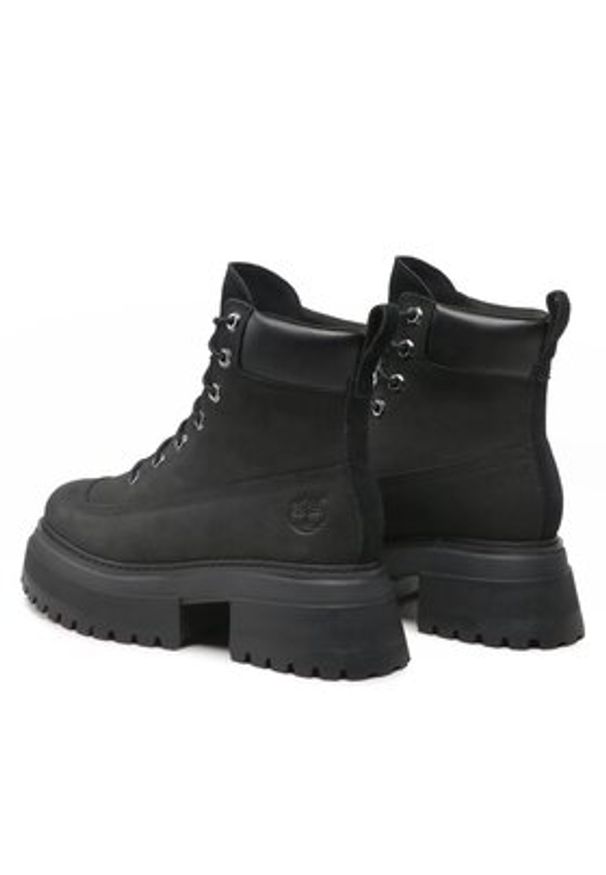 Timberland Trapery Timberland Sky TB0A428J0011 Czarny. Kolor: czarny. Materiał: skóra, nubuk