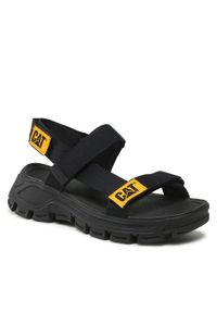 CAT Footwear Sandały P110873 Czarny. Kolor: czarny. Materiał: materiał