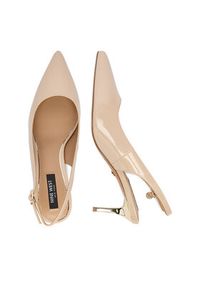 Nine West Czółenka CEO-LP655163A-9 Écru. Kolor: kremowy. Materiał: materiał #6