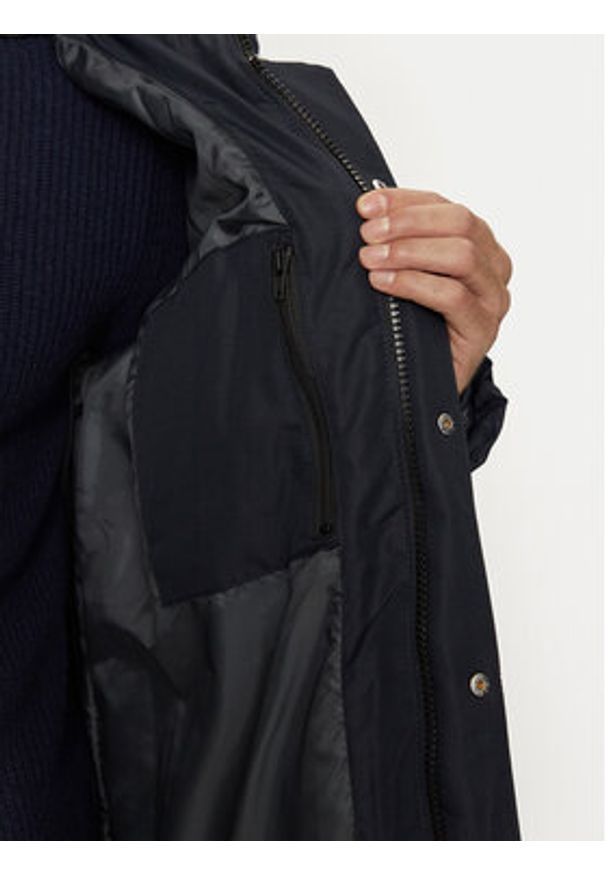 s.Oliver Kurtka puchowa 2150275-5978 Granatowy Regular Fit. Kolor: niebieski. Materiał: syntetyk