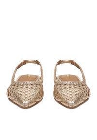 MEXX Baleriny EO-WI40-11268-01 Złoty. Kolor: złoty. Materiał: skóra #4