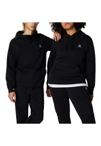 Converse - Bluza z Kapturem Go-To Embroidered Star Chevron Rozmiar XL Czarny - 10024509-A02. Typ kołnierza: kaptur. Kolor: czarny. Wzór: haft. Sport: skateboard #1