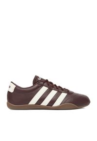 Adidas - adidas Sneakersy GRAND COURT LO JQ9680 Brązowy. Kolor: brązowy. Materiał: skóra