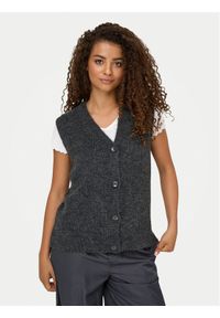 only - ONLY Kardigan Jane 15354283 Szary Regular Fit. Kolor: szary. Materiał: syntetyk