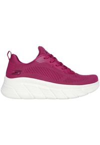 skechers - Buty damskie SKECHERS Bobs B Flex Hi Flying Hi. Kolor: różowy. Model: Skechers Sport. Sport: turystyka piesza