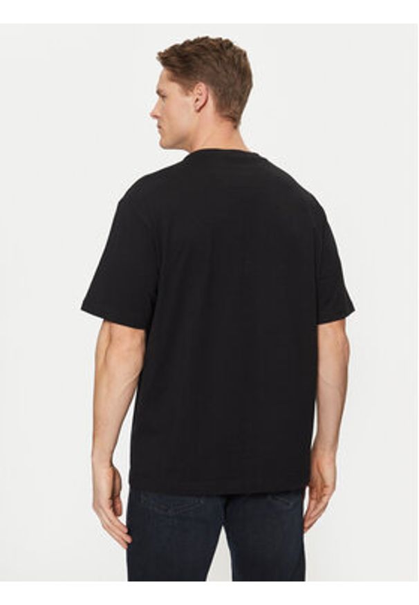 BOSS T-Shirt 50535409 Czarny Regular Fit. Kolor: czarny. Materiał: bawełna