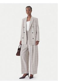 BOSS Marynarka Jukana1 50555334 Beżowy Regular Fit. Kolor: beżowy. Materiał: wełna #2