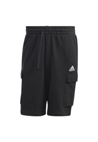 Adidas - Spodenki krótkie męskie addidas Essentials. Kolor: czarny. Długość: krótkie