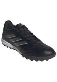 Adidas - Buty piłkarskie adidas Copa Pure.2 Tf M IE7498 czarne. Zapięcie: sznurówki. Kolor: czarny. Materiał: guma, syntetyk, skóra. Sport: piłka nożna