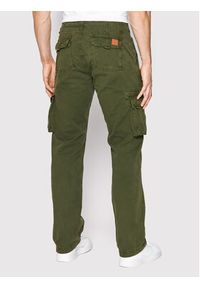Alpha Industries Spodnie materiałowe Jet 101212 Zielony Straight Fit. Kolor: zielony. Materiał: bawełna #3