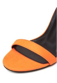 DeeZee Sandały 7026-5A Pomarańczowy. Kolor: pomarańczowy. Materiał: materiał #5