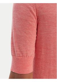 BOSS Sweter Farbella 50544996 Różowy Slim Fit. Kolor: różowy. Materiał: wełna #4