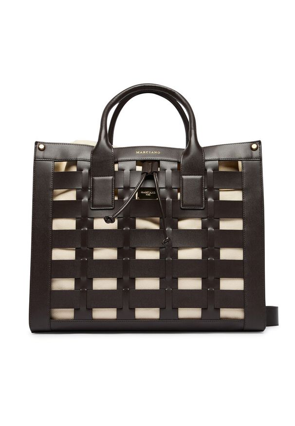 Torebka Marciano Guess. Kolor: brązowy