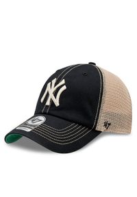 47 Brand Czapka z daszkiem Mlb New York Yankees TRWLR17GWP Czarny. Kolor: czarny. Materiał: bawełna