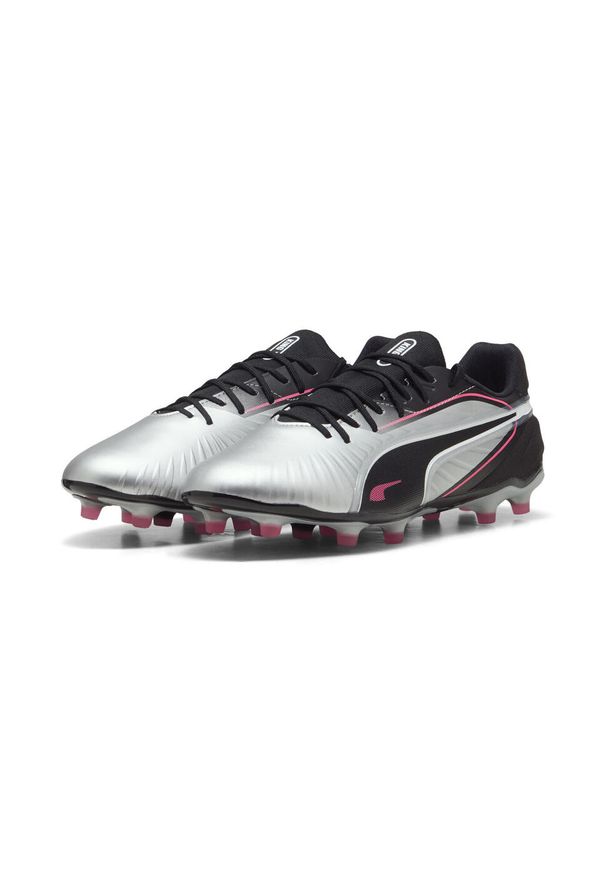 Puma - Buty piłkarskie KING MATCH FG/AG PUMA. Kolor: biały, wielokolorowy, różowy, czarny. Sport: piłka nożna