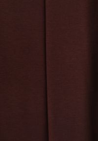 Born2be - Brązowe Eleganckie Spodnie z Bawełny i Wiskozy w Kant Valelia. Okazja: na co dzień, na spotkanie biznesowe, do pracy. Kolor: brązowy. Materiał: wiskoza, bawełna. Styl: elegancki #3