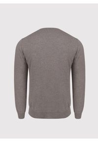 Pako Lorente - PAKO LORENTE – Brązowy sweter męski z wełny merino. Kolor: brązowy. Materiał: wełna. Wzór: gładki. Sezon: zima #4