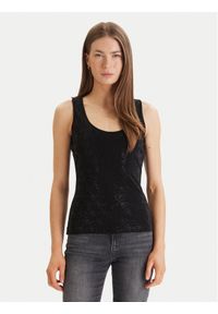 Guess Top W6GP10 K2932 Czarny Regular Fit. Kolor: czarny. Materiał: bawełna #1