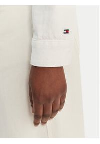 TOMMY HILFIGER - Tommy Hilfiger Kurtka jeansowa Lady WW0WW48591 Biały Regular Fit. Kolor: biały. Materiał: bawełna #5