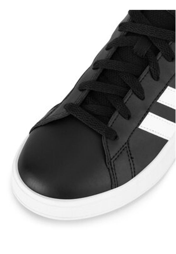 Adidas - adidas Sneakersy GRAND COURT BASE 2.0 GW9262 Czarny. Kolor: czarny. Materiał: syntetyk, materiał