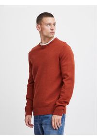 Blend Sweter 20716086 Pomarańczowy Regular Fit. Kolor: pomarańczowy. Materiał: syntetyk