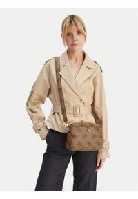 Guess Torebka Meridian II HWOS69 74140 Beżowy. Kolor: beżowy. Materiał: skórzane #1