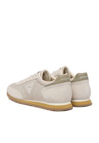 Guess Jeans Sneakersy EO-WILIAMS-01 126AM Beżowy. Kolor: beżowy. Materiał: materiał #10