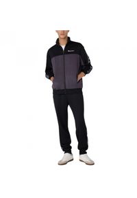 Dres męski Champion Tracksuit czarny. Kolor: czarny. Materiał: dresówka. Sport: fitness #1