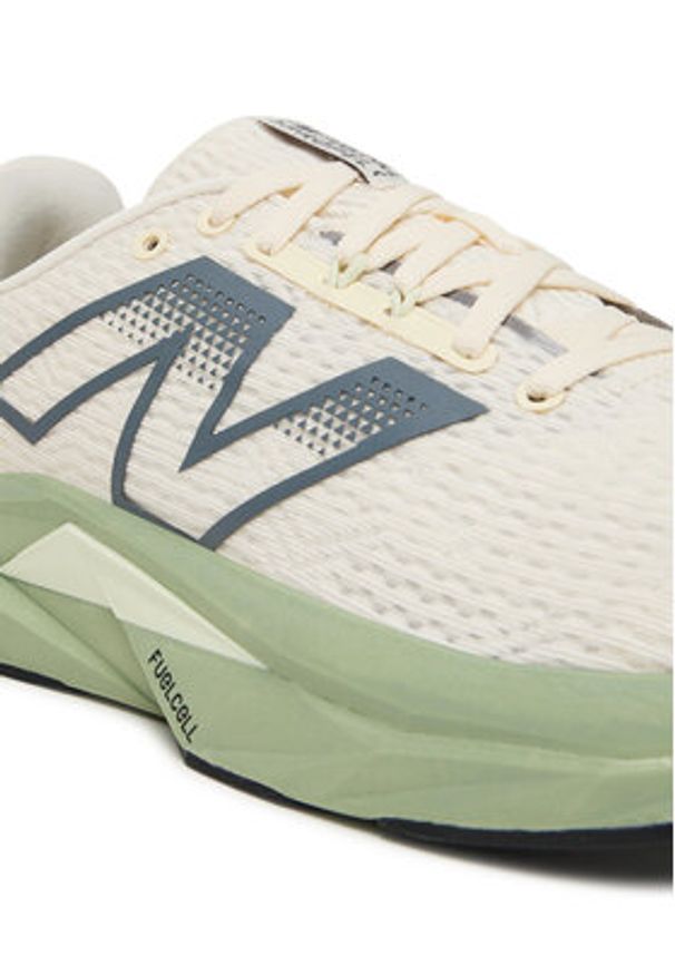 New Balance Buty do biegania FuelCell Propel V5 MFCPRCA5 Écru. Materiał: materiał