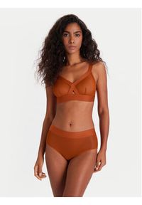 DKNY Bokserki DK8195 Brązowy. Kolor: brązowy. Materiał: syntetyk #4