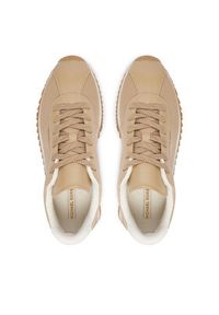 MICHAEL Michael Kors Sneakersy Rhodes 43T6RHFS1D Beżowy. Kolor: beżowy. Materiał: skóra #6