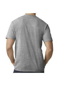 GILDAN - Koszulka Dla Dorosłych Unisex Polycotton Midweight T-shirt. Kolor: szary