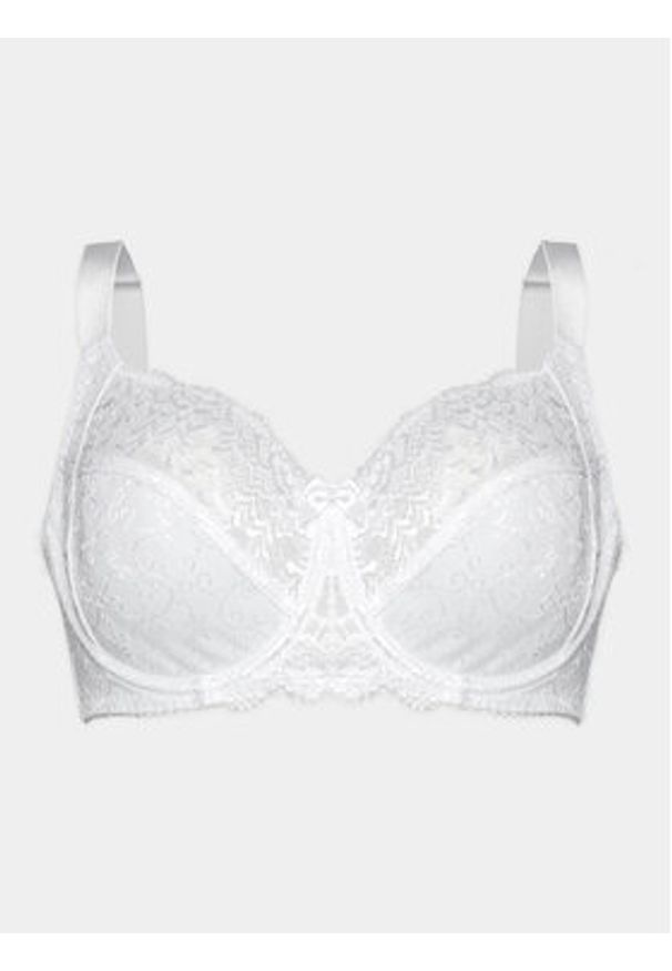 Dorina Biustonosz z fiszbiną Philippa D15006A Biały. Kolor: biały. Materiał: syntetyk