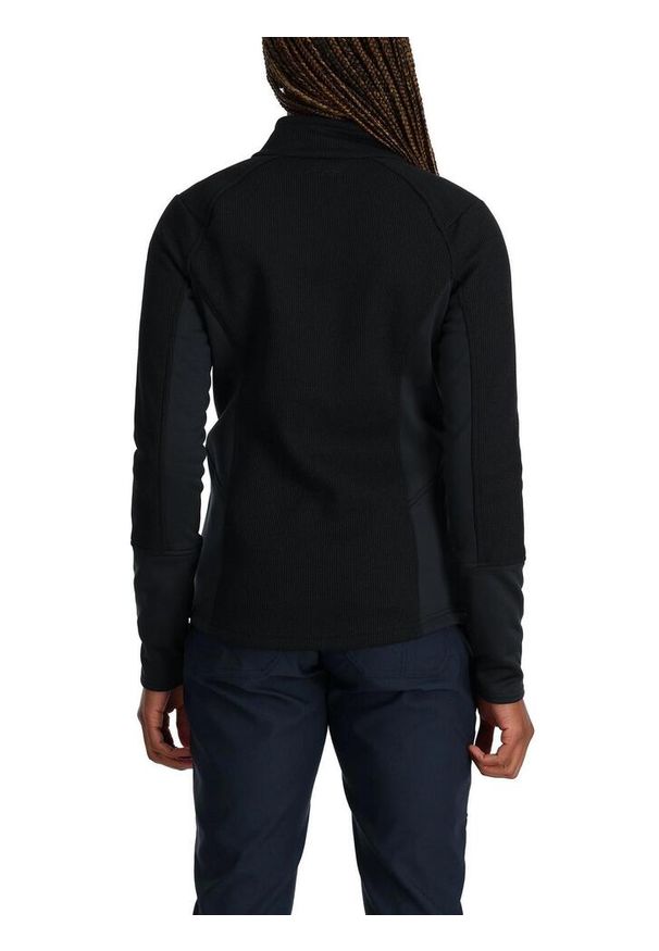 Damska bluza Spyder Bandita. Kolor: czarny. Materiał: polar. Sport: turystyka piesza