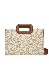 Tous - TOUS Torebka Kaos Icon 2001946301 Beżowy. Kolor: beżowy. Materiał: skórzane #3