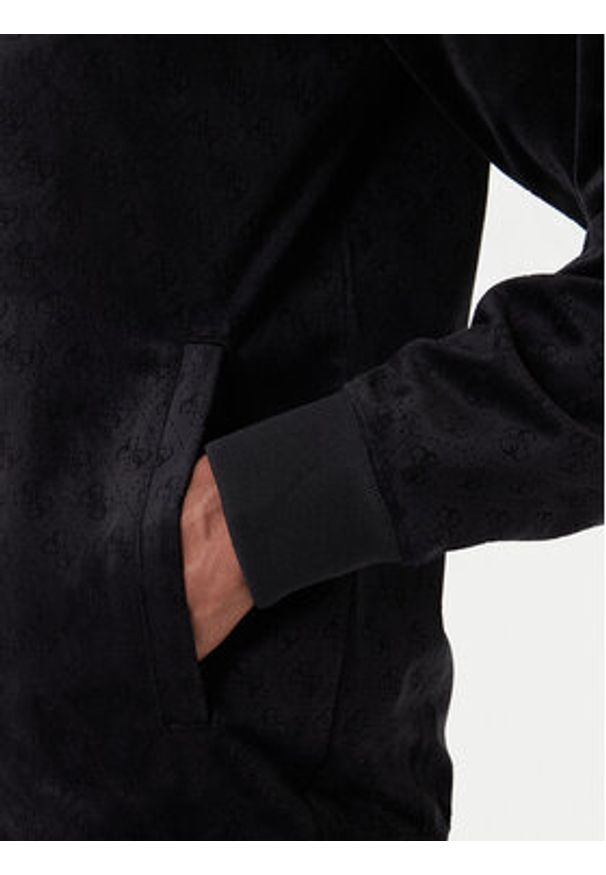 Guess Bluza Z6RQ01 KD612 Czarny Regular Fit. Kolor: czarny. Materiał: syntetyk