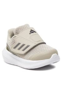 Adidas - adidas Buty RunFalcon 3.0 Hook-and-Loop IF8593 Beżowy. Kolor: beżowy. Materiał: mesh, materiał. Sport: bieganie