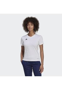 Adidas - Koszulka Entrada 22. Kolor: biały. Sport: piłka nożna #1